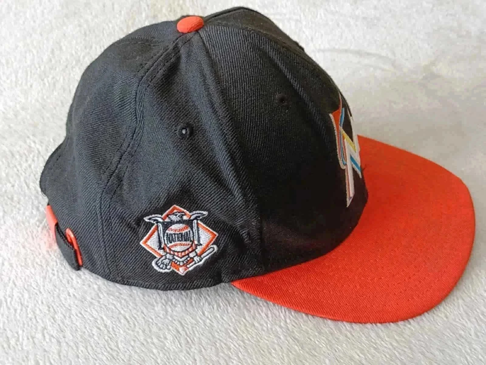 Official New Era Miami Marlins Black Orange Cap – photo 2